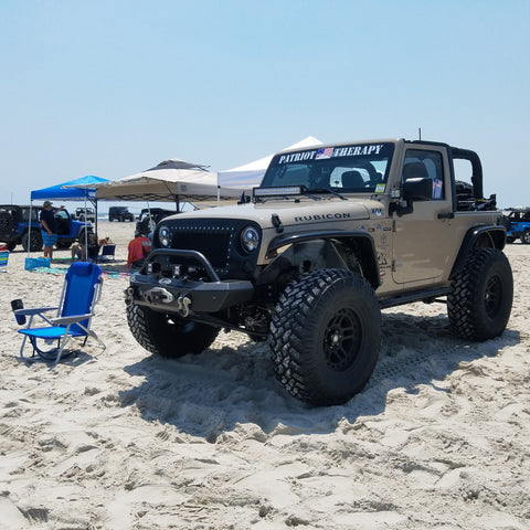 Jeep JK Wrangler Light Bar Packages - BLACK OAK LED