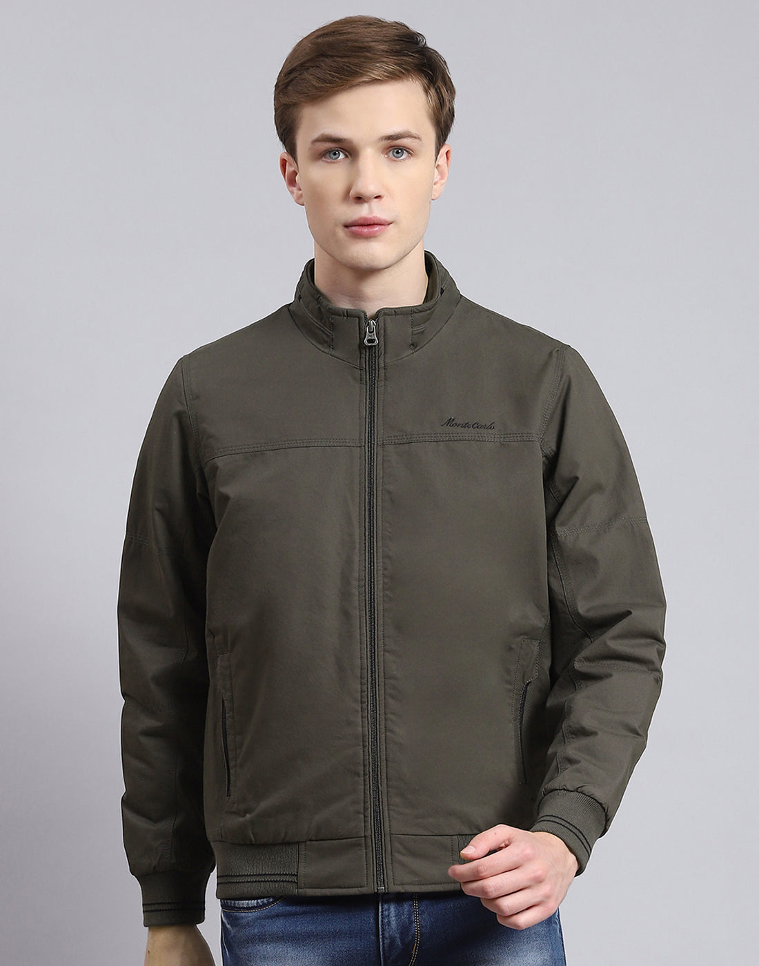 Cloak & Decker By Monte Carlo Full Sleeve Self Design Men Jacket - Buy  Cloak & Decker By Monte Carlo Full Sleeve Self Design Men Jacket Online at  Best Prices in India |