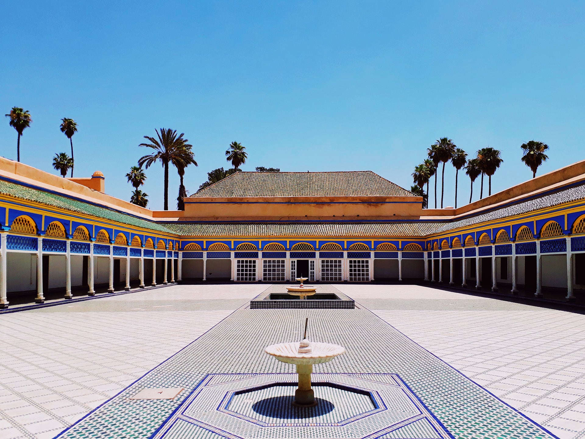 Riad Marrakech Abda - Photo du Palais de la Bahia à Marrakech