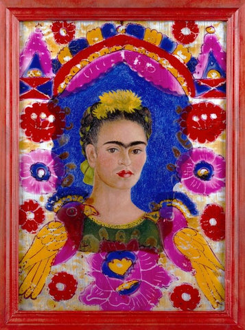 self-portrait frida kahlo the frame