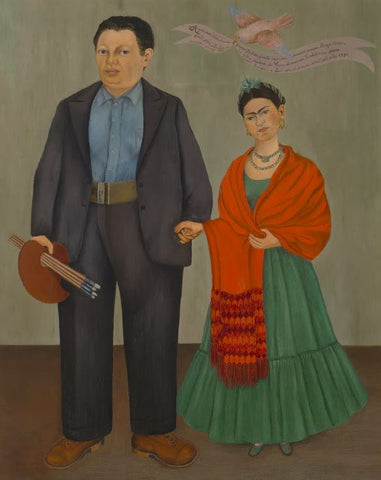 frida kahlo and diego painting painting