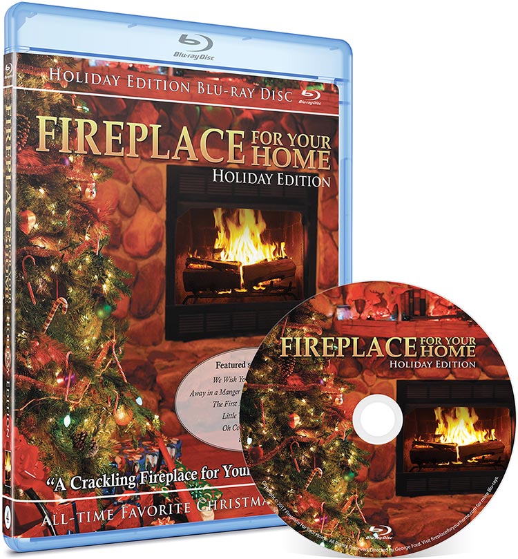 Fireplace For Your Home Holiday Edition Blu Ray Disc 4