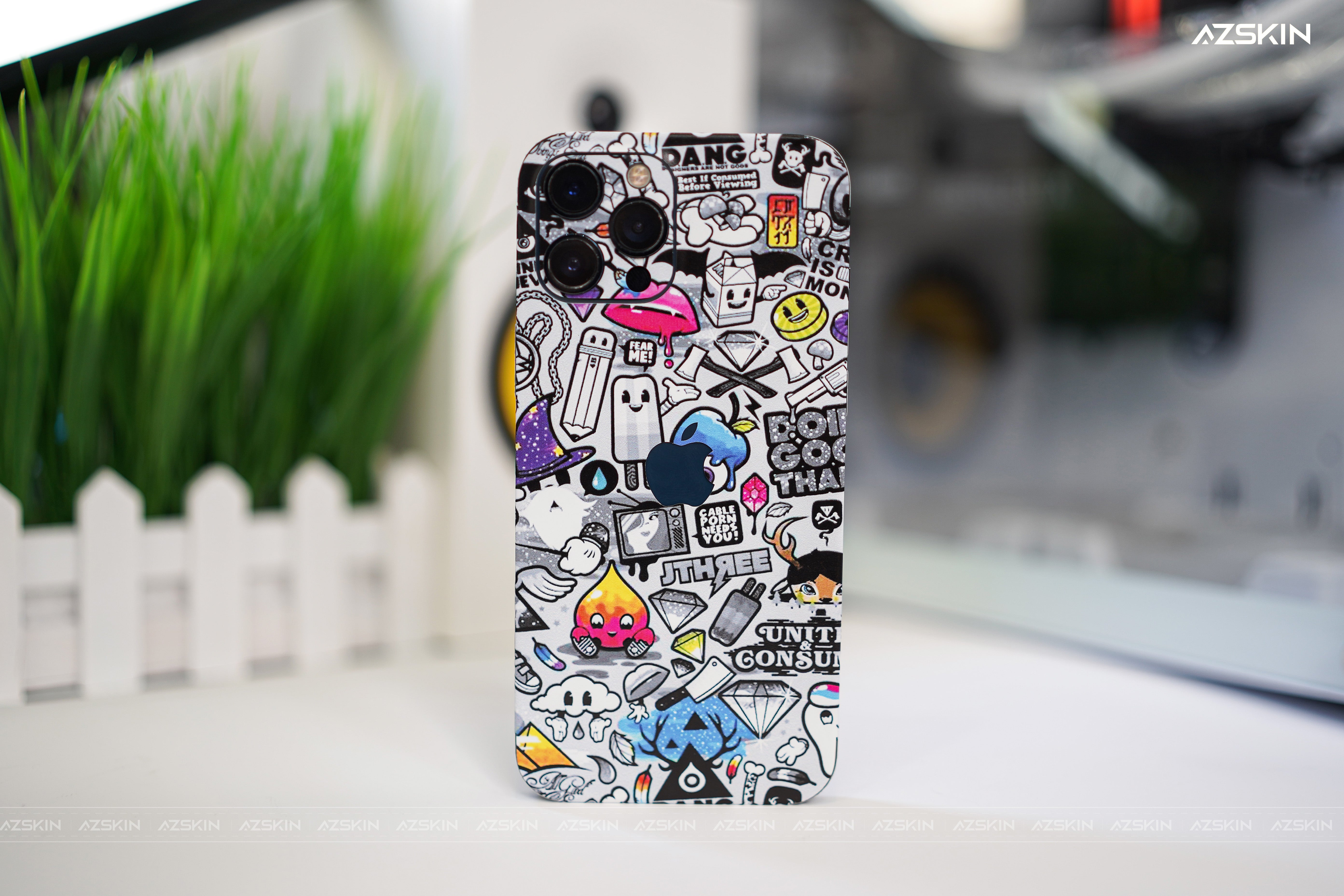 Miếng Dán Trang Trí Điện Thoại OnePlus Ace Họa Tiết Sticker