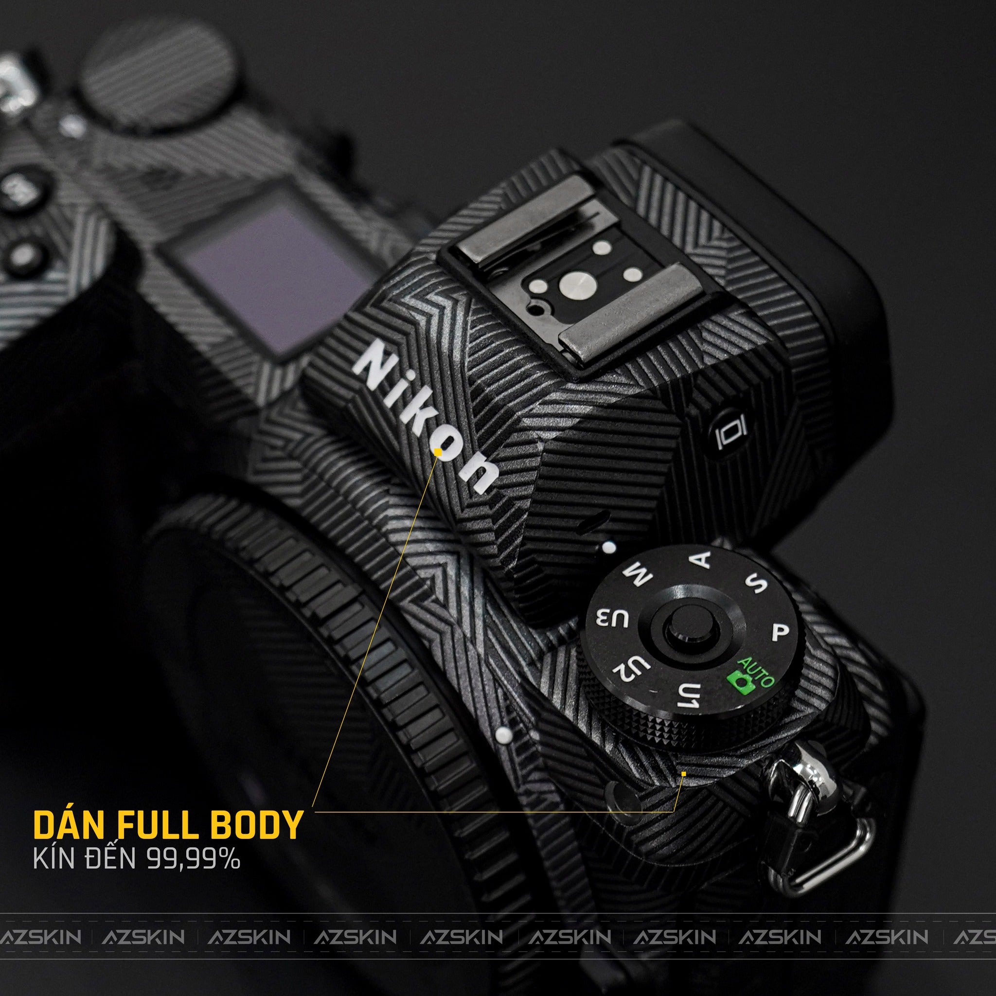 Skin máy ảnh Nikon thiết kế bởi Azskin