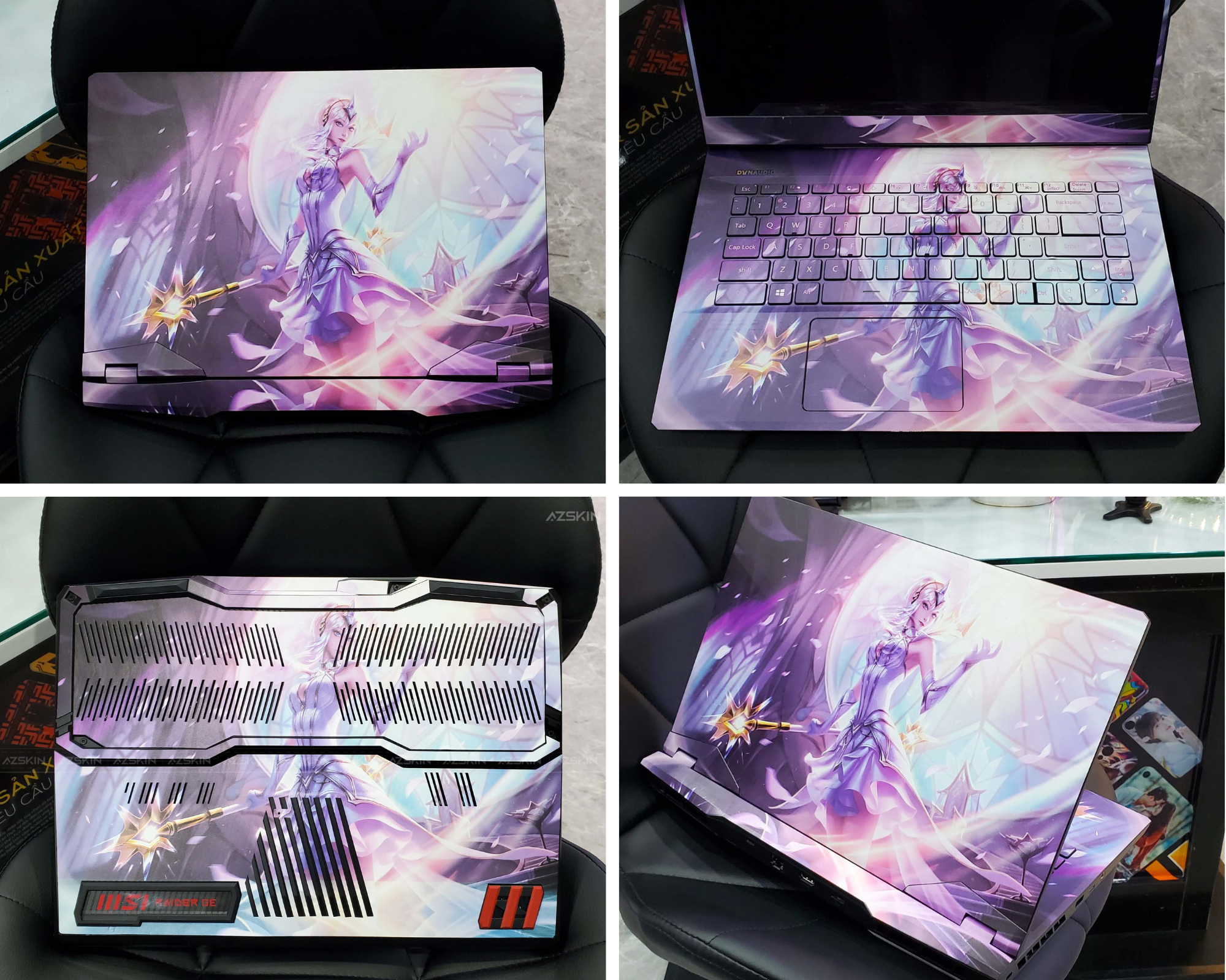 Skin thiết kế Gaming dán laptop MSI