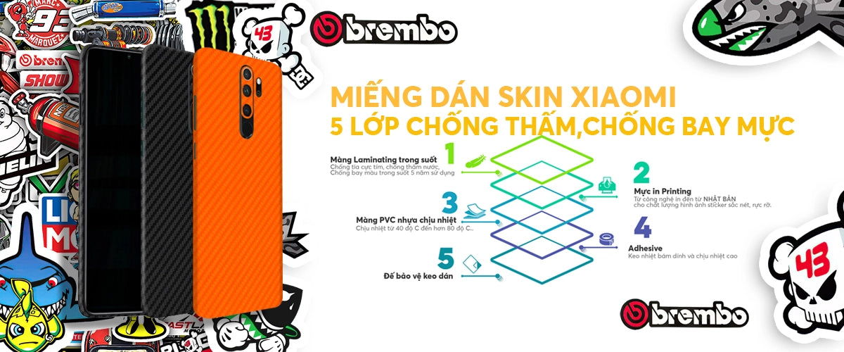 Cấu tạo miếng dán skin điện thoại Xiaomi 12/ 12 Pro