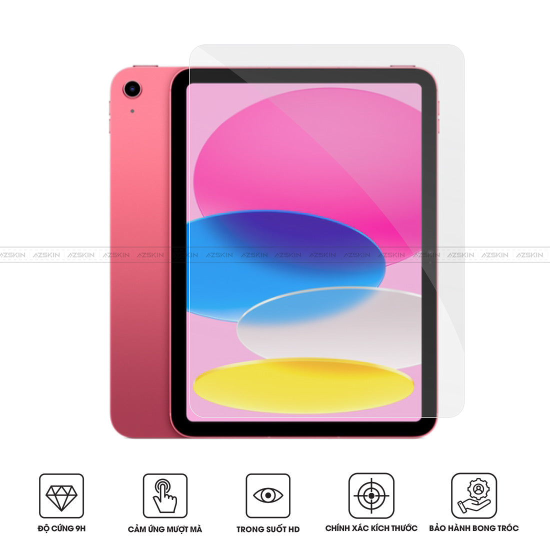 Kính cường lực bảo vệ màn hình iPad Gen 9