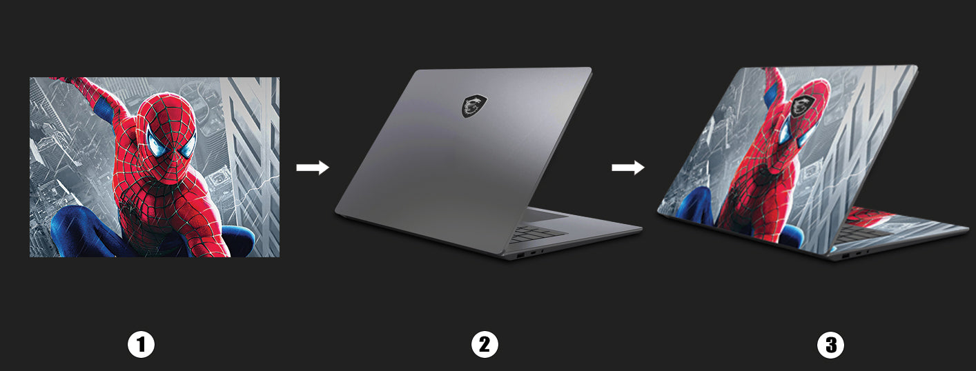 Dán skin laptop in hình thiết kế theo yêu cầu