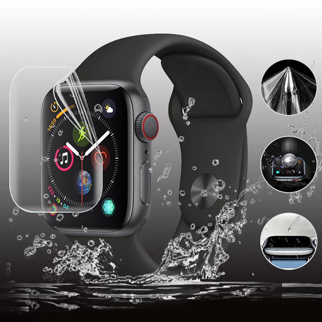 Ưu điểm miếng dán màn hình đồng hồ apple watch