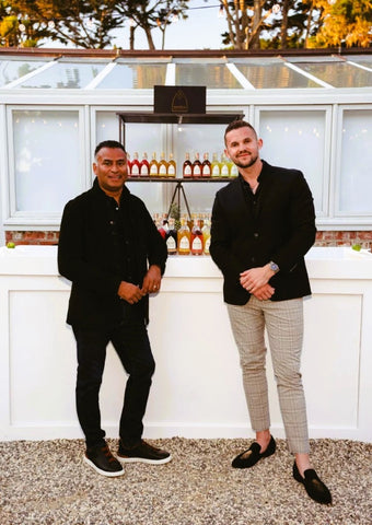 Mission Craft Cocktails Co-Founders Amit Singh and Marcin Malyszko