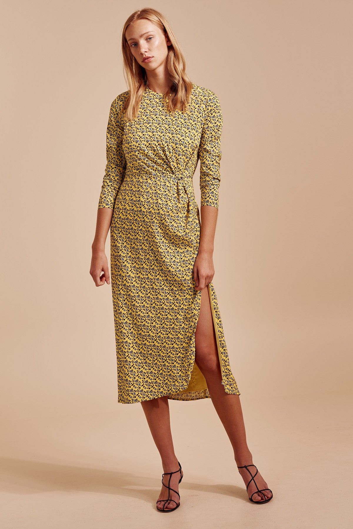 cmeo collective yellow dress