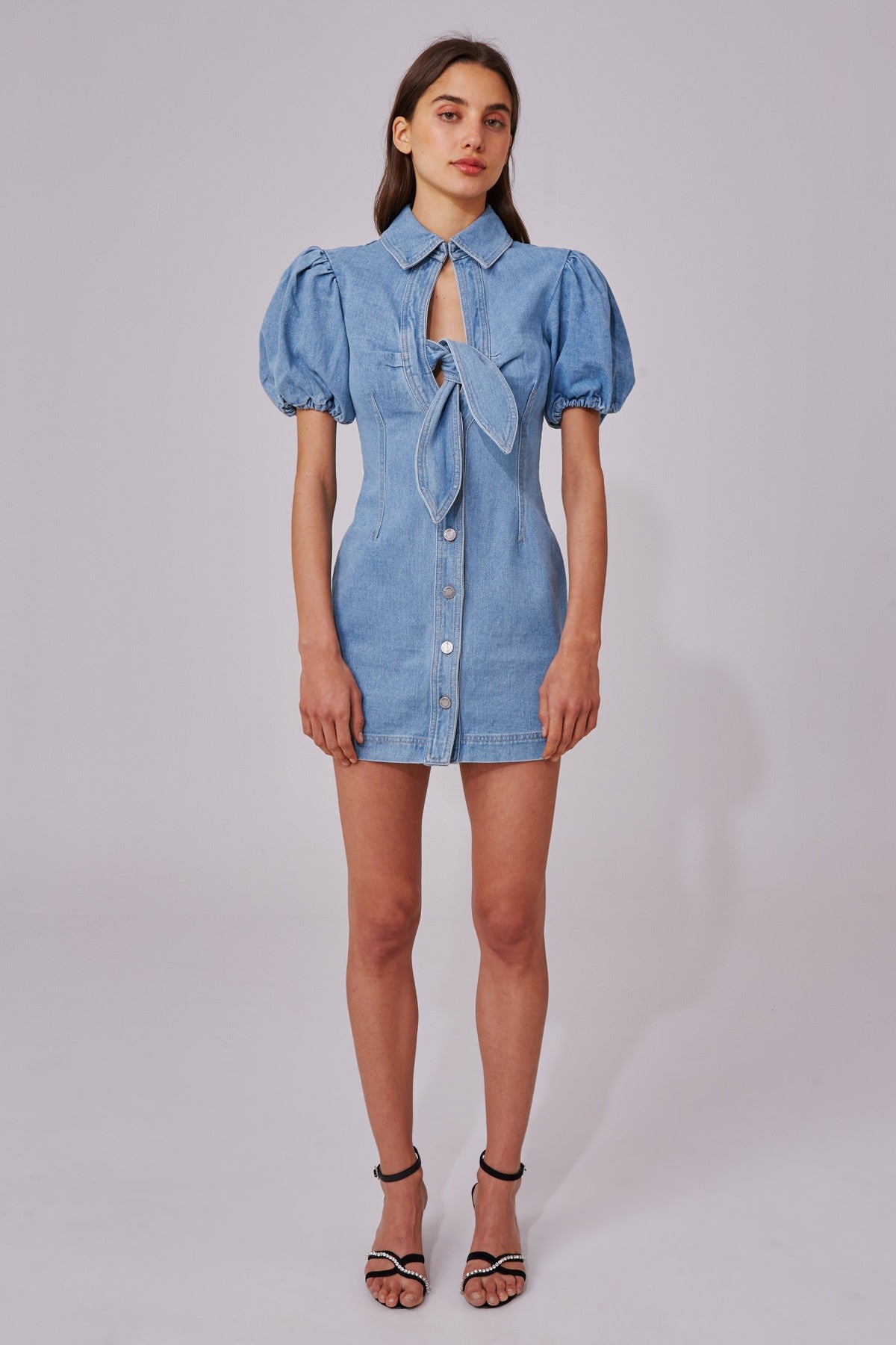 denim dress blue