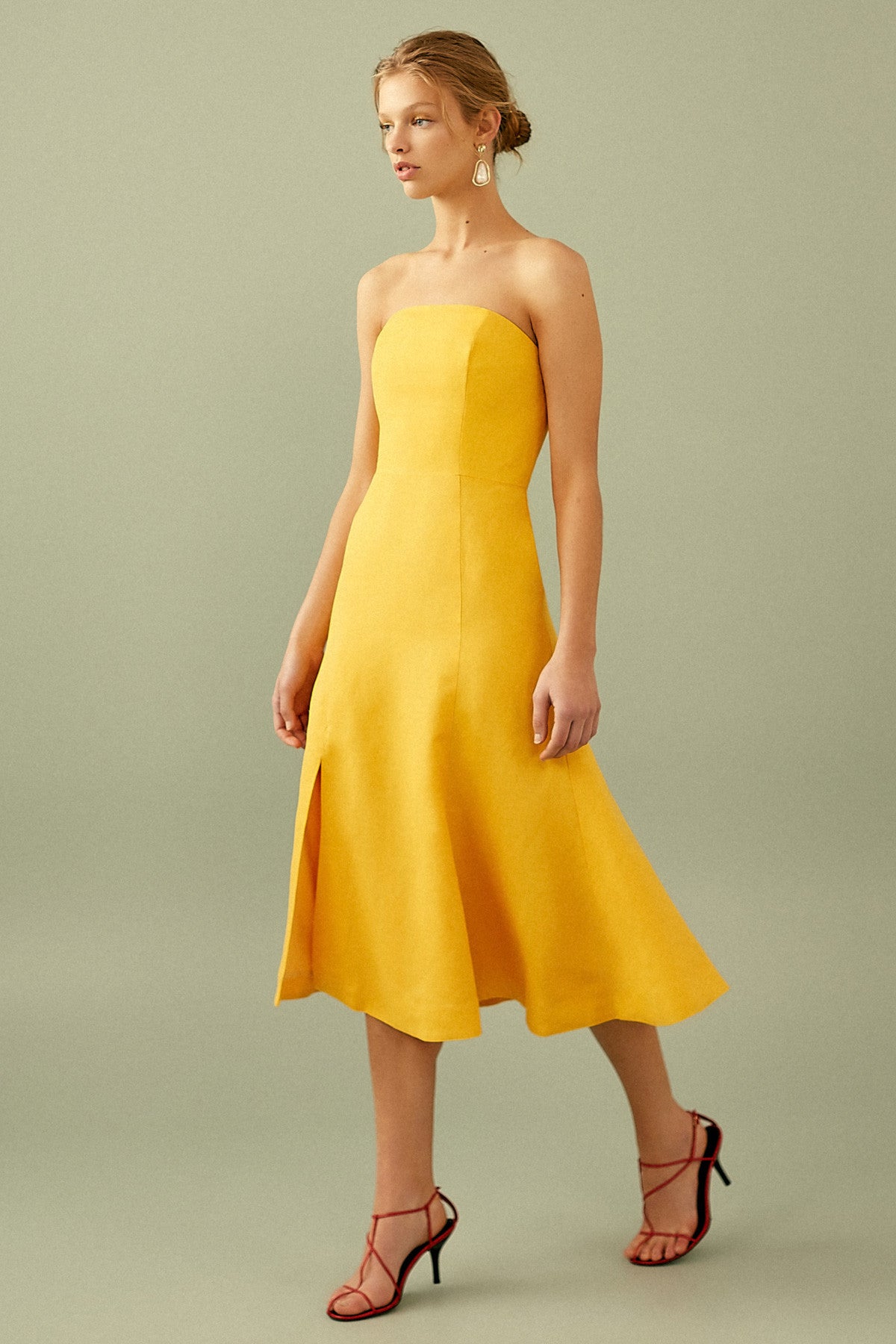 cmeo collective yellow dress