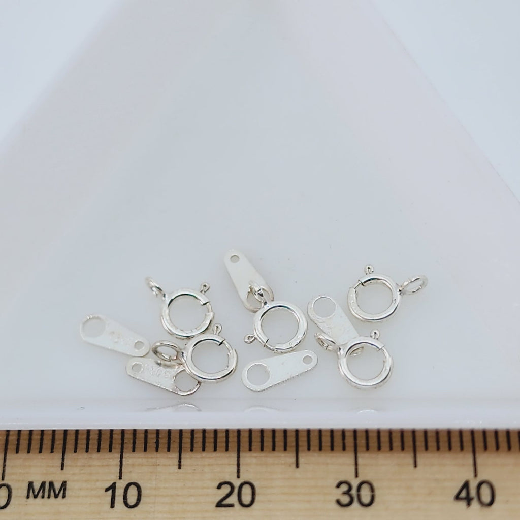 DIY Bracelet Kit of Swarovski Crystals, Pastel, Spring Colors with Sterling  Silver Spacers