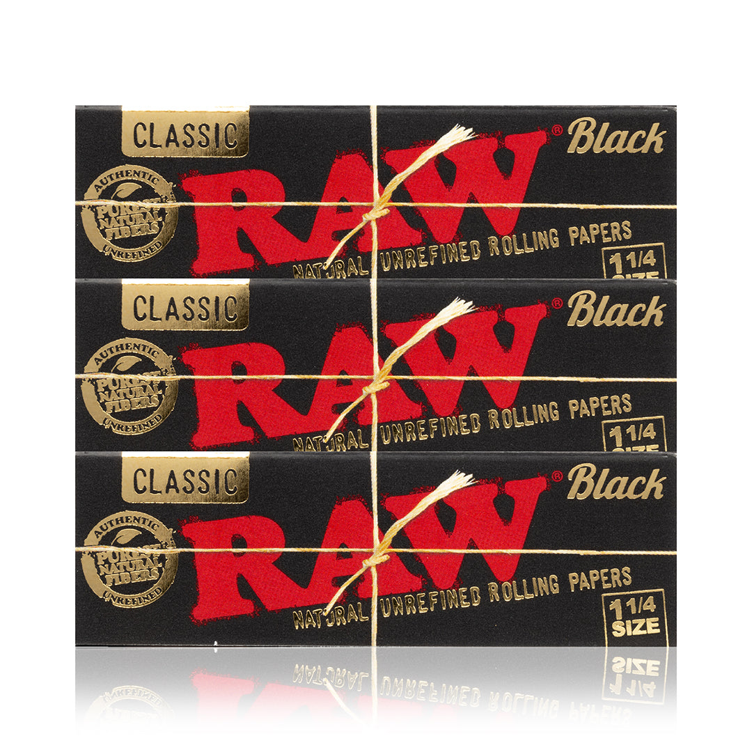 RAW SLIM BLACK CLASSIC KINGSIZE PAPERS - Sverige Sweden - Sweden