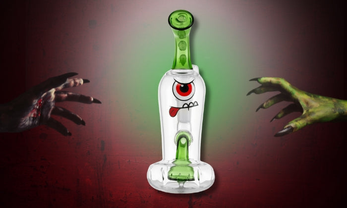 glow in the dark monster bong