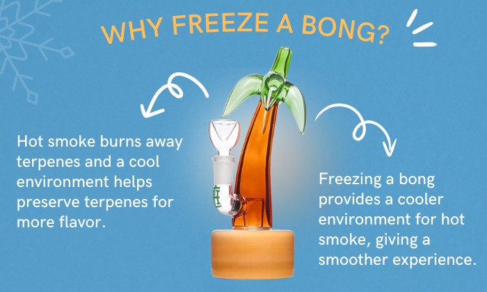 why would you freeze a bong