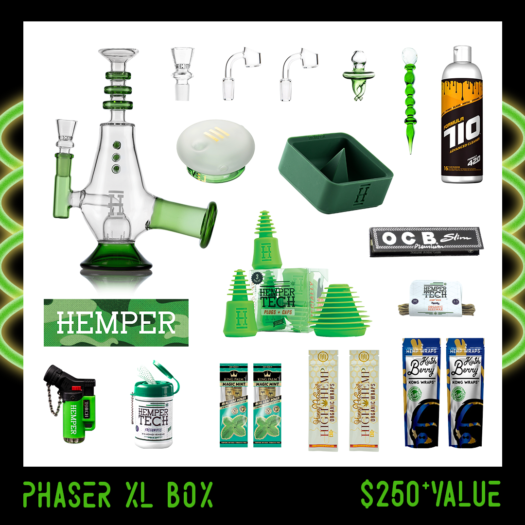  HEMPER - Phaser XL Bong Box 