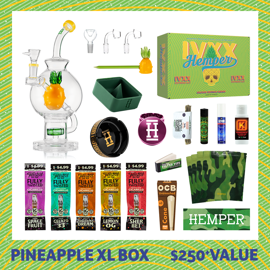  HEMPER - Pineapple XL Bong Box 