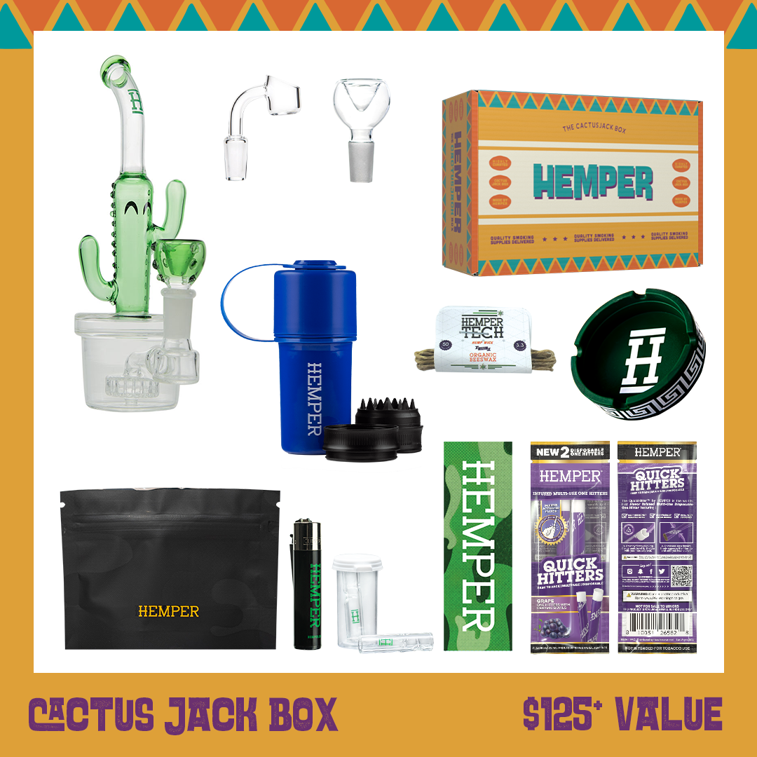  HEMPER - Cactus Jack Bong Box 