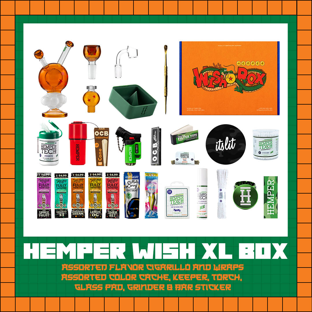  HEMPER - Wish Ball Bong XL Box 