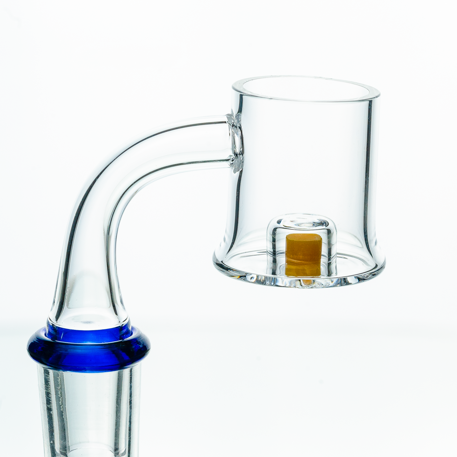 Thermo Chromic Quartz Banger with Color Changing Crystals