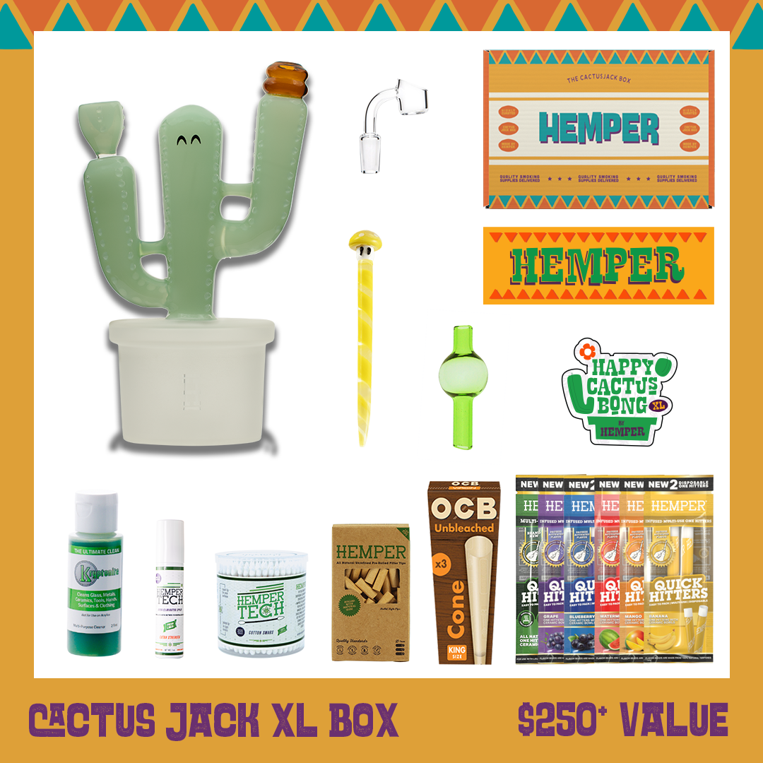  HEMPER - Cactus Jack XL Bong Box 