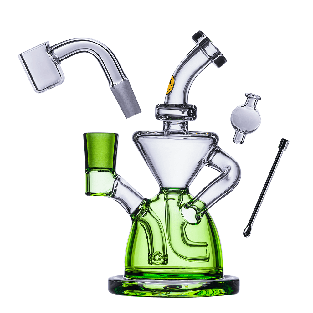  Goody Glass - Twister Mini Dab Rig 4-Piece Kit 