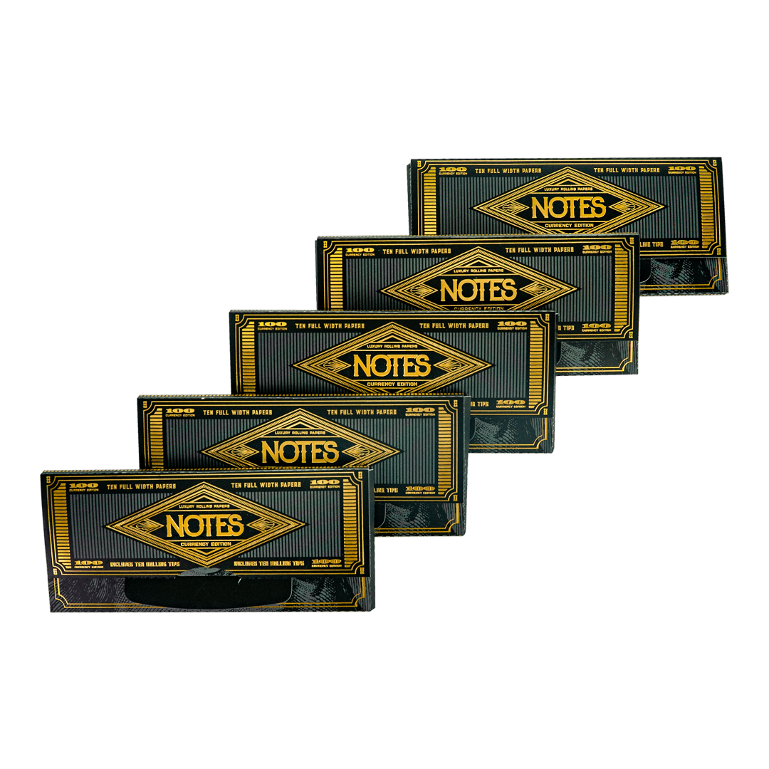  HEMPER - Notes Rolling Papers (5-Pack) 