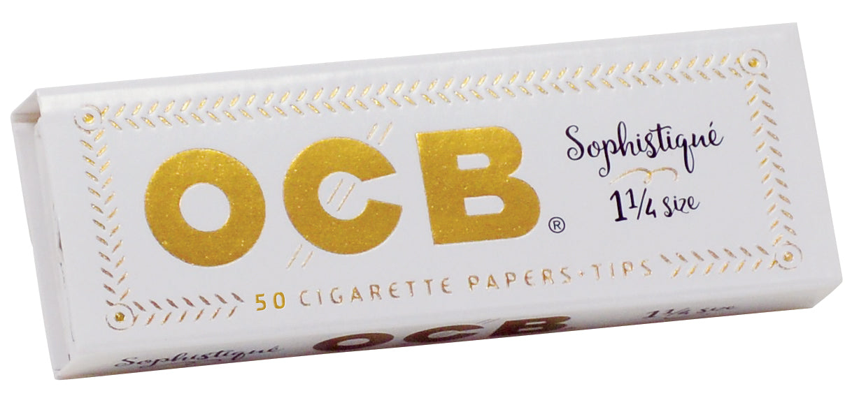 OCB Solaire slim rolling paper + Tips — Bong Outlet.Com