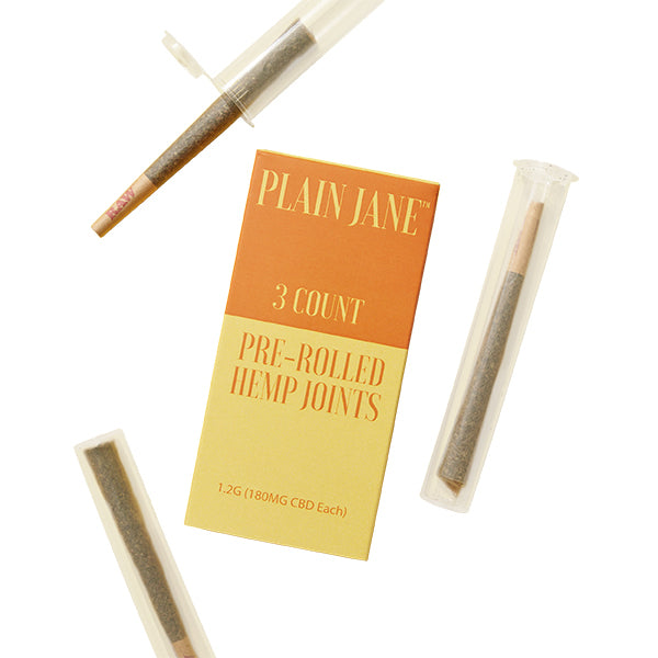  Plain Jane - CBD Pre-Roll Joints | 3ct 