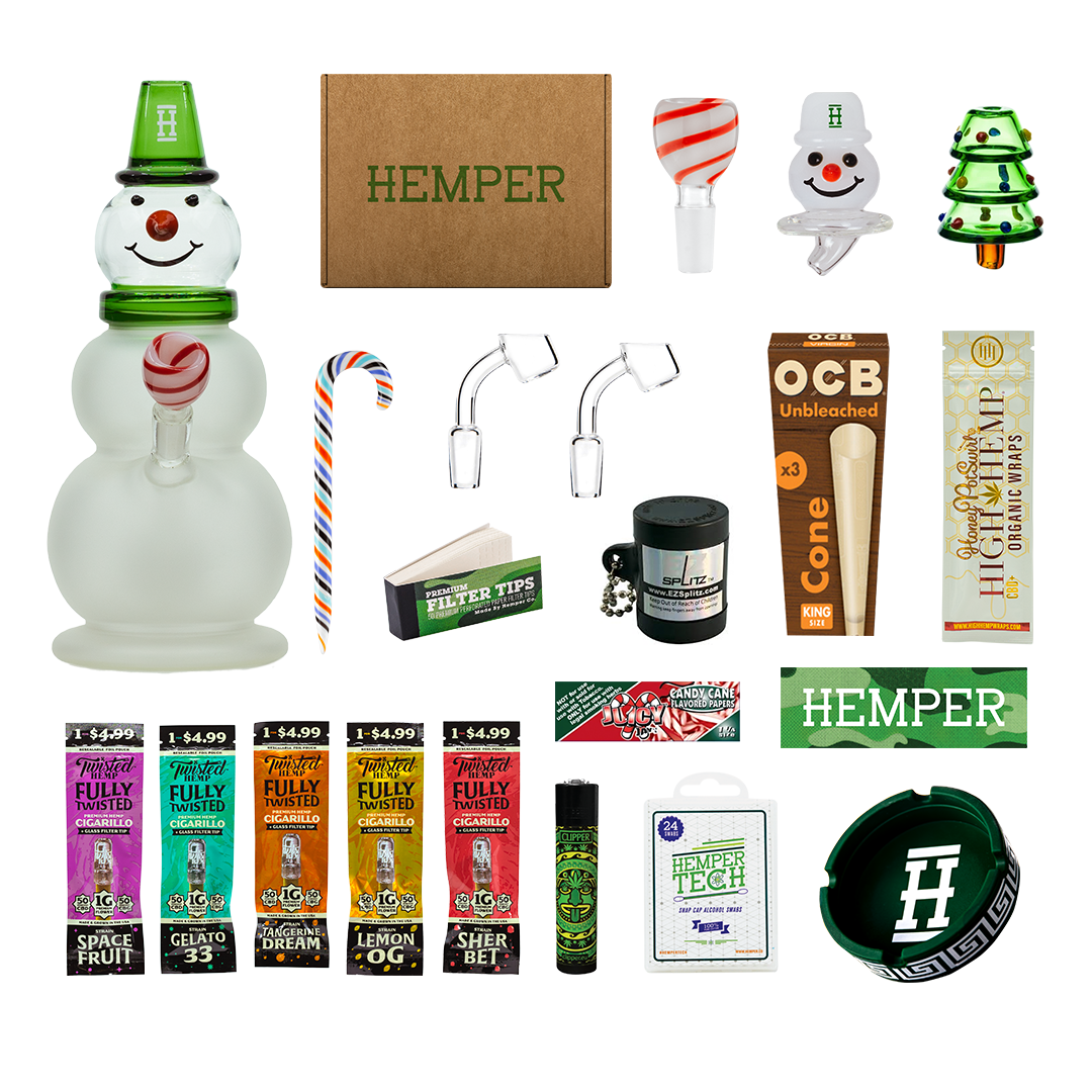  HEMPER - Snowman XL Bong Box 