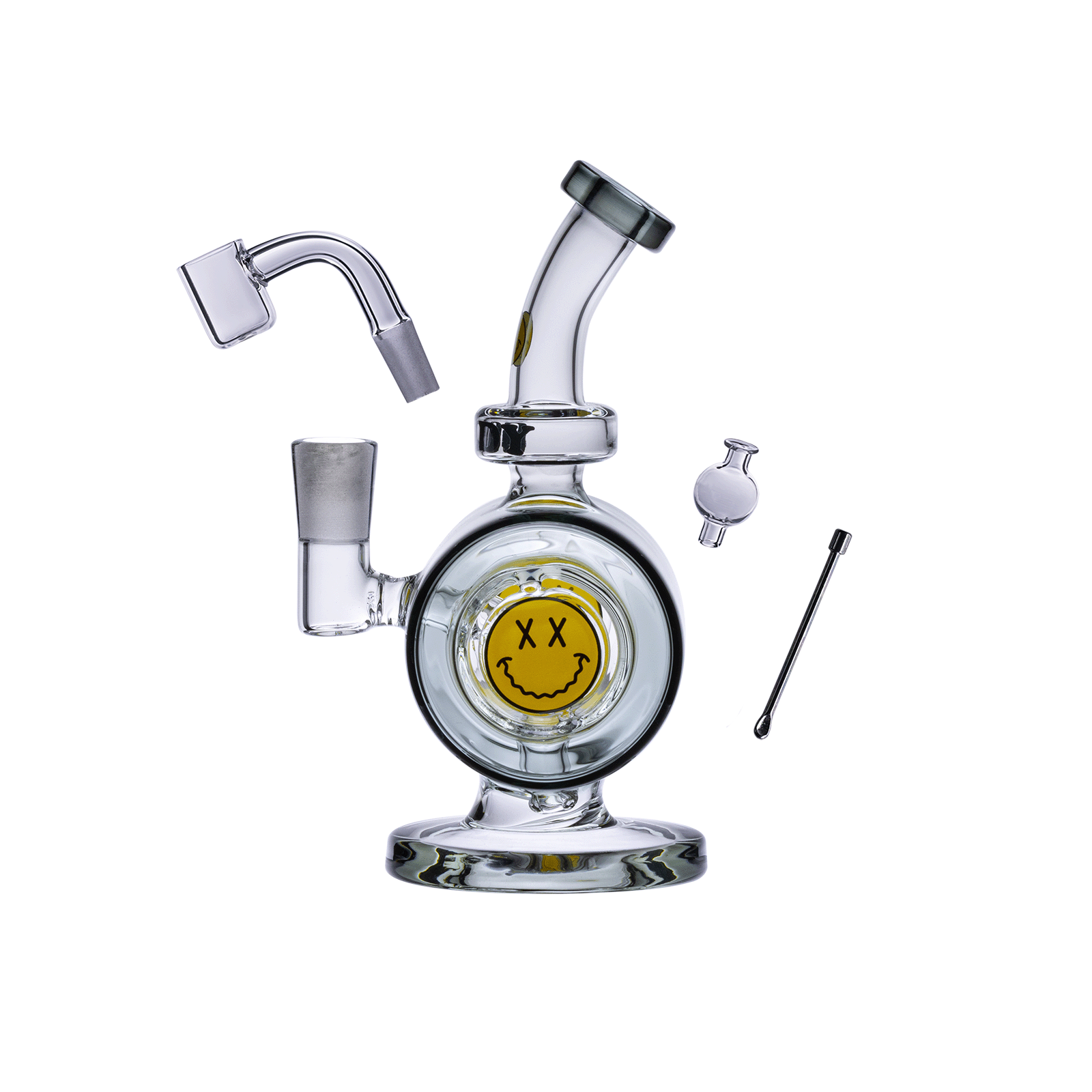  Goody Glass - Spin Cycle Mini Dab Rig 4-Piece Kit 