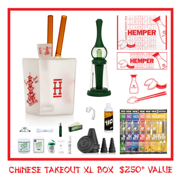  HEMPER - Chinese Takeout XL Bong Box 