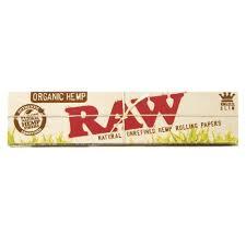  RAW - Organic Hemp King Size Papers 