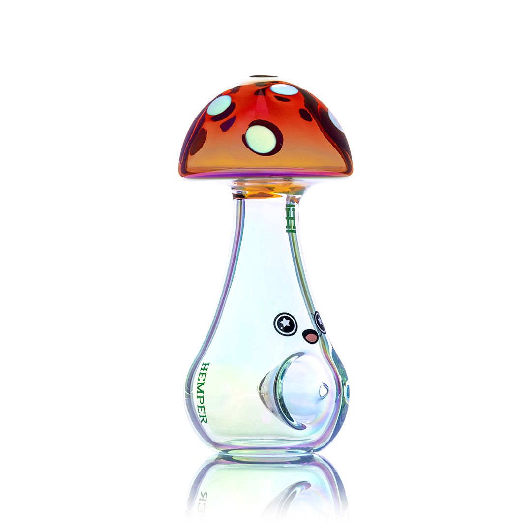  HEMPER- Trippy Shroom Pipe 