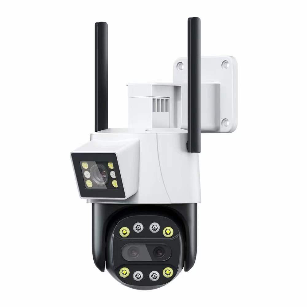 4G Overvågningskamera med PTZ, Night vision, Human AI tracking, App, alarm og meget mere