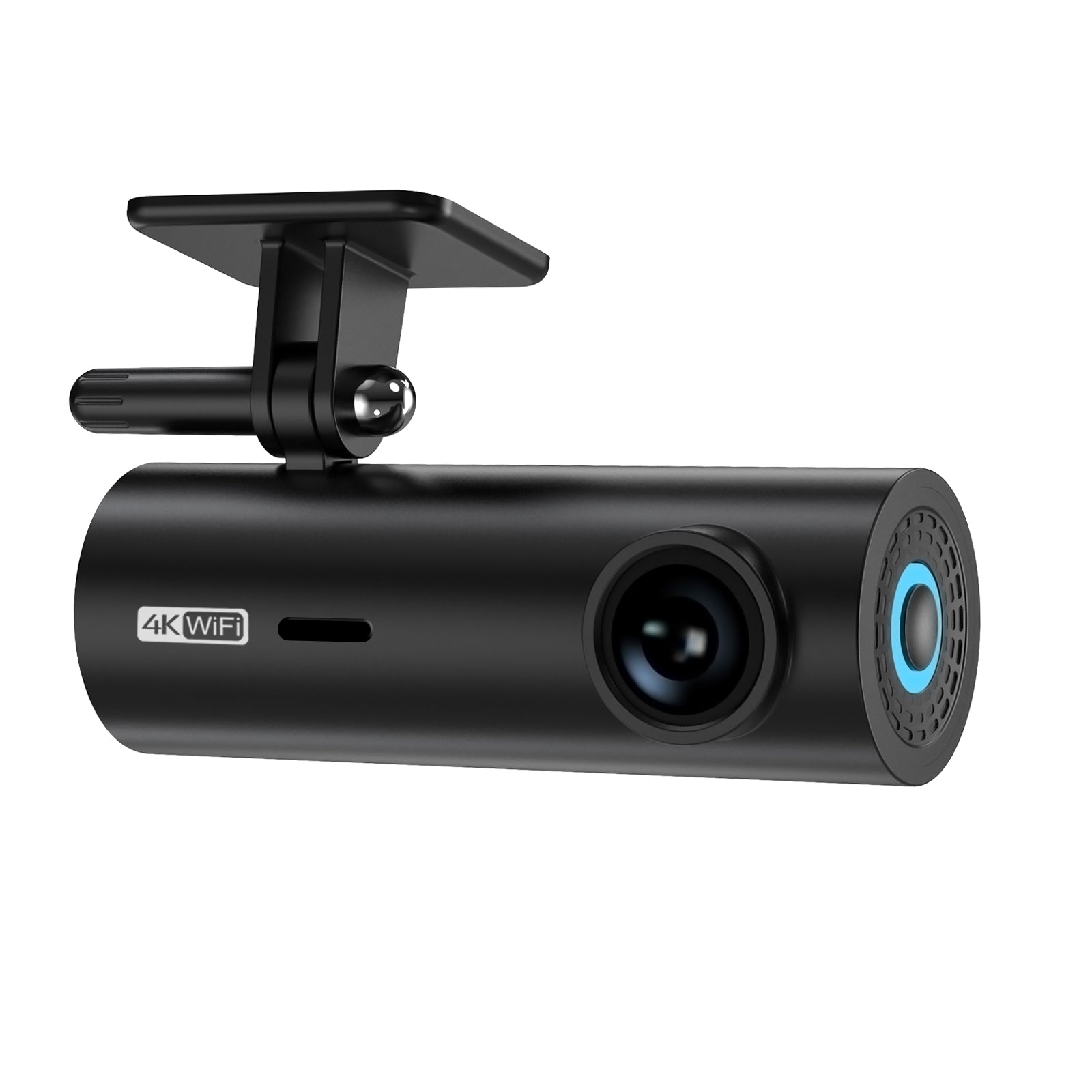 4K Ultra HD Dashcam Premium, GPS, Wifi, G-Sensor, App og meget mere