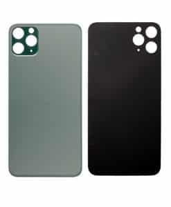 Billede af Bagsideglas til iPhone 11 Midnight Green