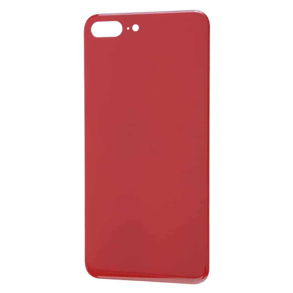 Billede af Bagsideglas til iPhone 8 Plus - Red