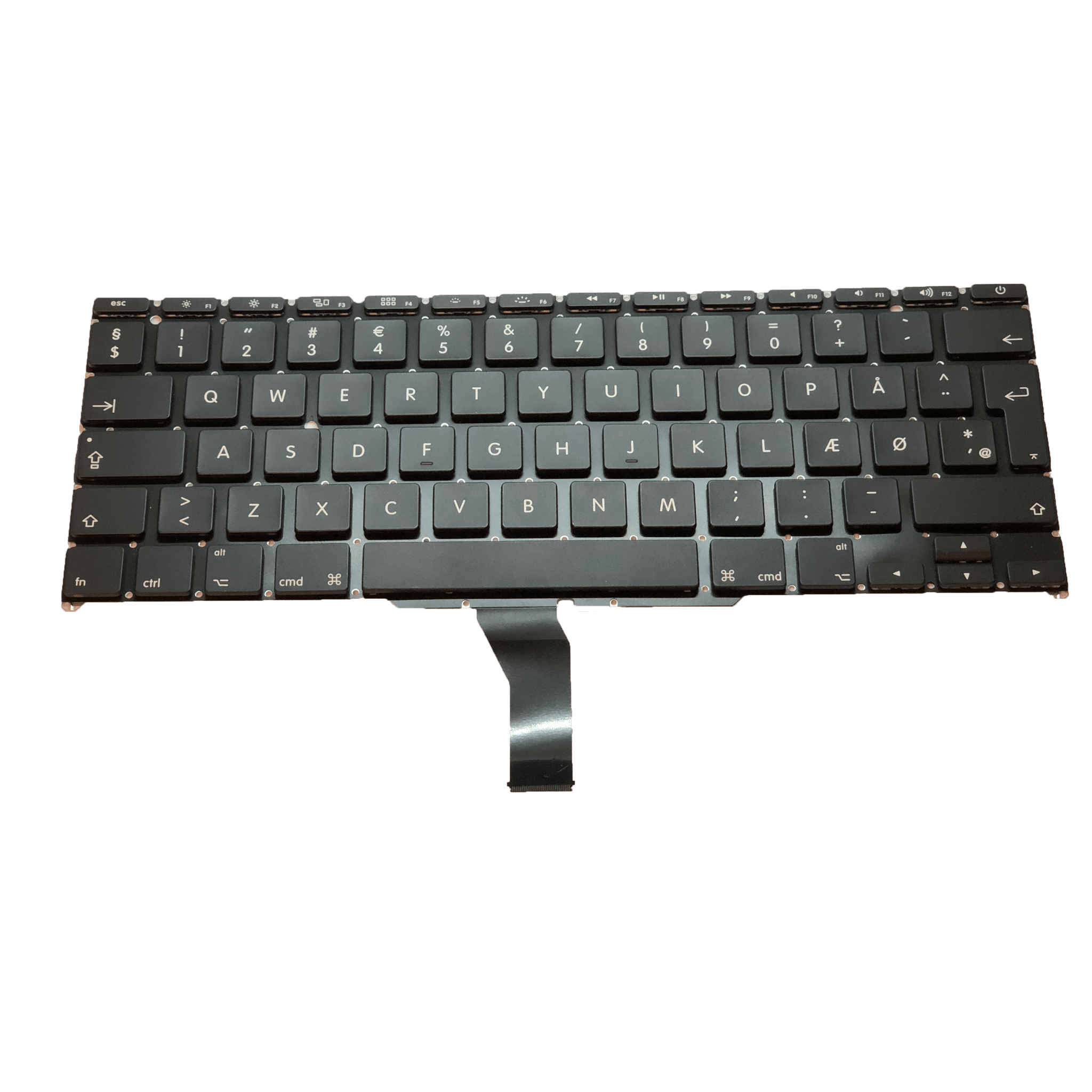 DK Layout Keyboard til MacBook Air 11.6  A1370 A1465 , Mid 2011 - Early 2015