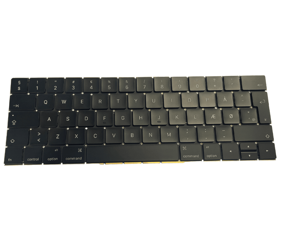 Se DK Layout Keyboard til MacBook Air A1932 (Late 2018) hos iHero.dk