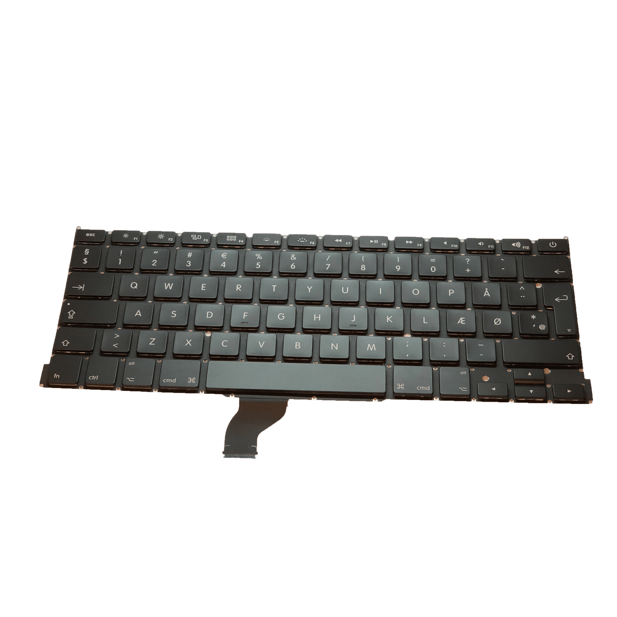 DK Layout Keyboard til MacBook Pro Retina 13 2012 A1425