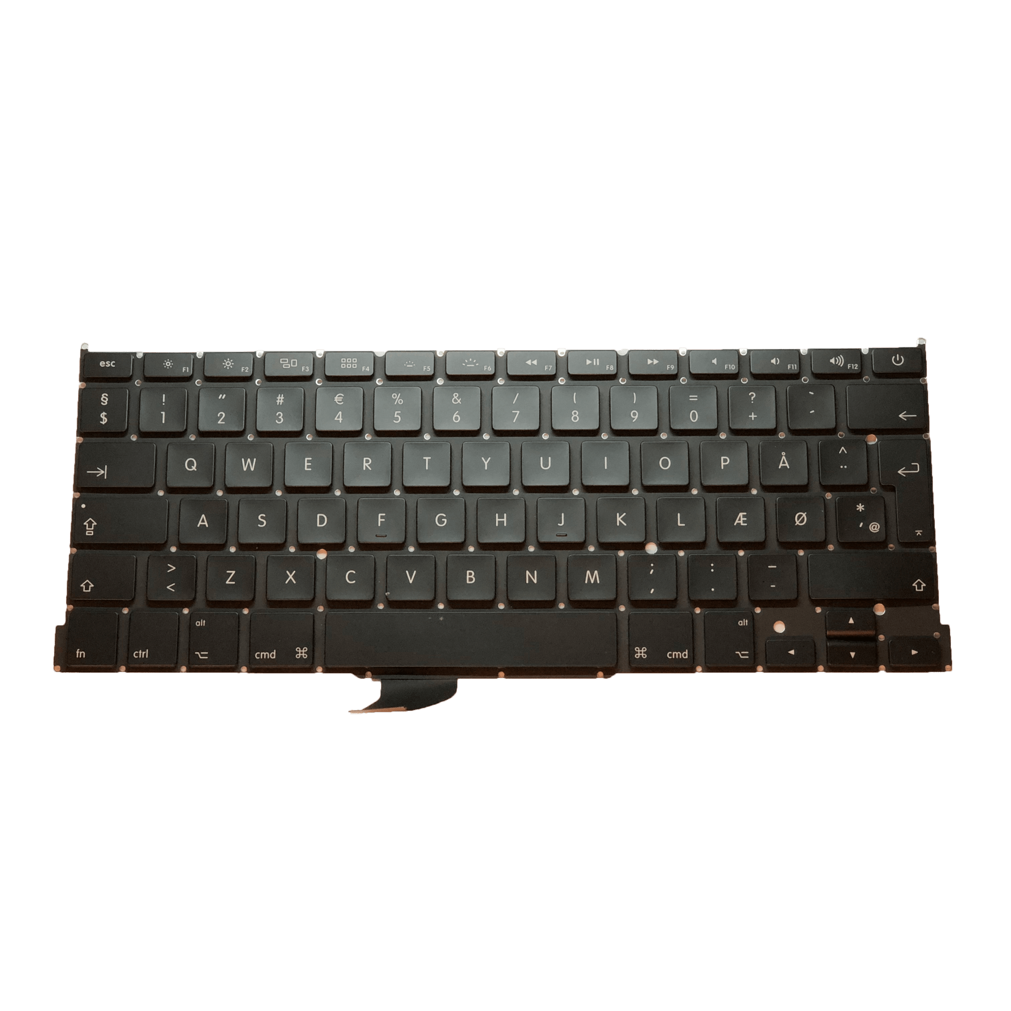 DK Layout Keyboard til MacBook Pro Retina 13 2013-2015 A1502