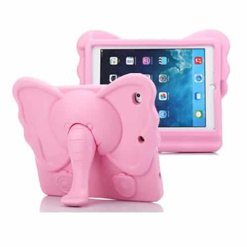 Se iPad 2/3/4 Cover - Elefant Heii Kids - Pink hos iHero.dk