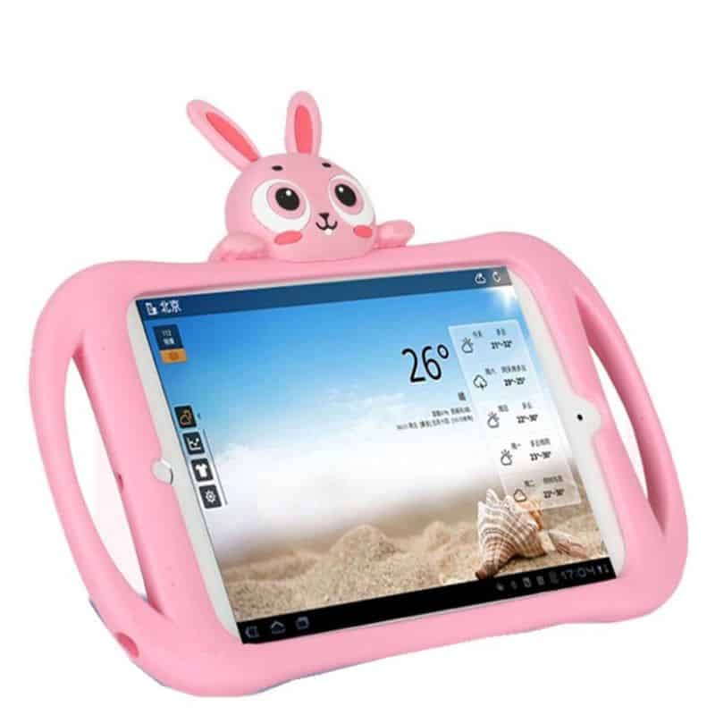 Se iPad 2/3/4 Cover - Rabbit Heii Kids - Pink hos iHero.dk