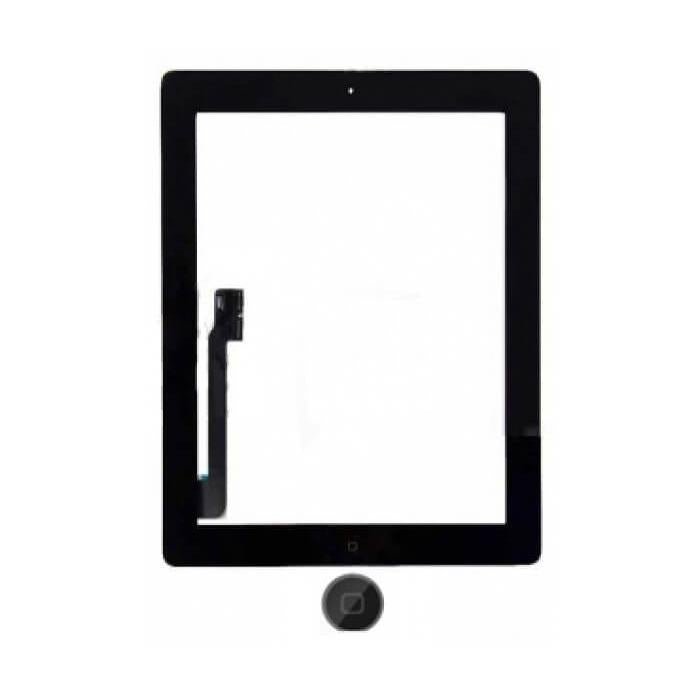 Billede af iPad 3/4 Glas (Digitizer/Touch) Sort