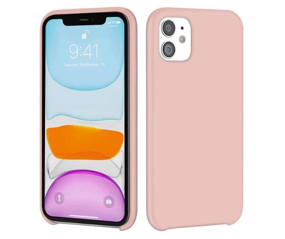 Billede af IPHONE 11 LIQUID SILIKONE COVER - Pink