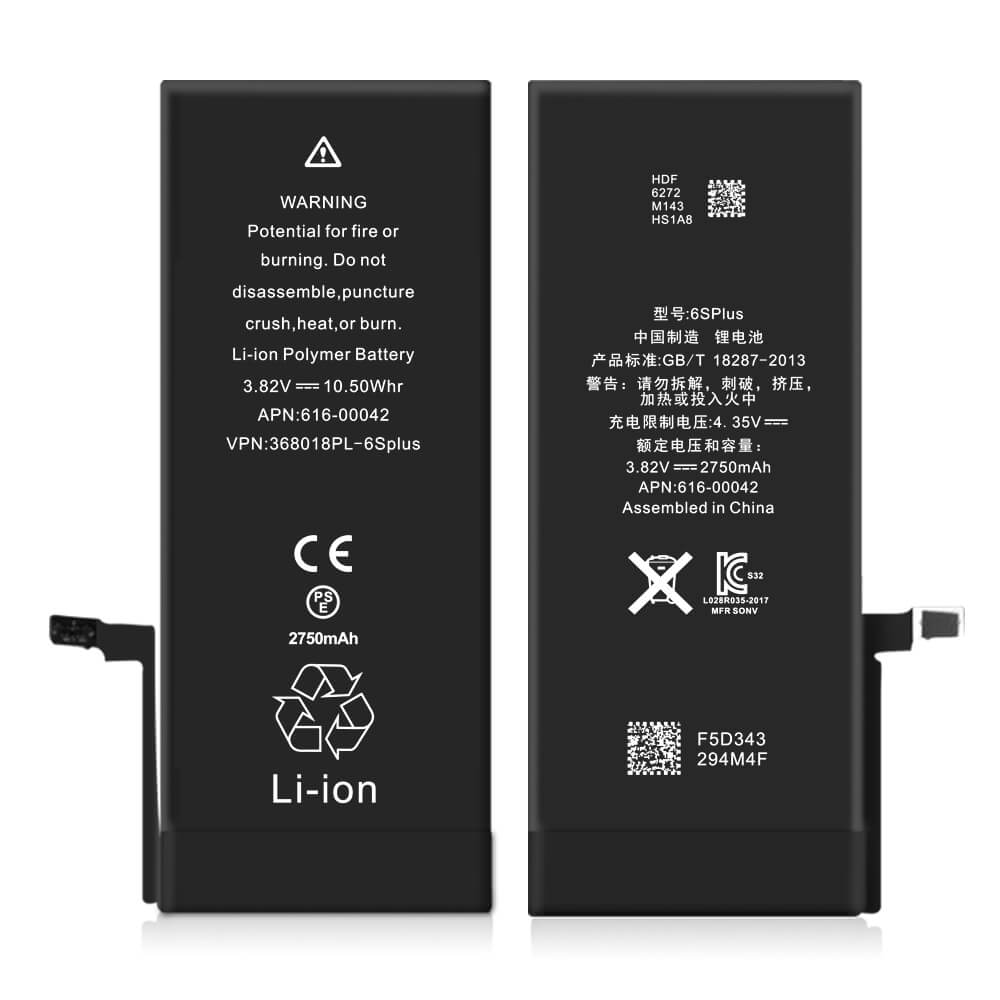 Billede af iPhone 6S Plus Batteri - Original Kapacitet