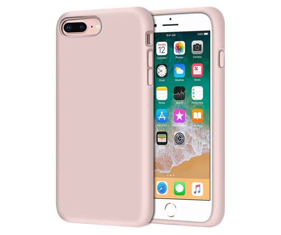 Billede af IPHONE 7+/8+ LIQUID SILIKONE COVER - Pink